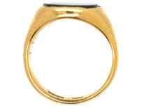 18ct Gold & Bloodstone Signet Ring
