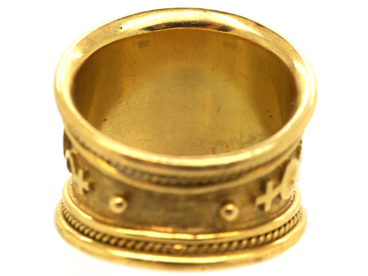 18ct Gold Ring by Elizabeth Gage