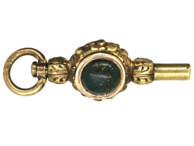 Regency Gold Cased Watch Key