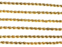 Edwardian 9ct Gold Prince of Wales Twist Guard Chain