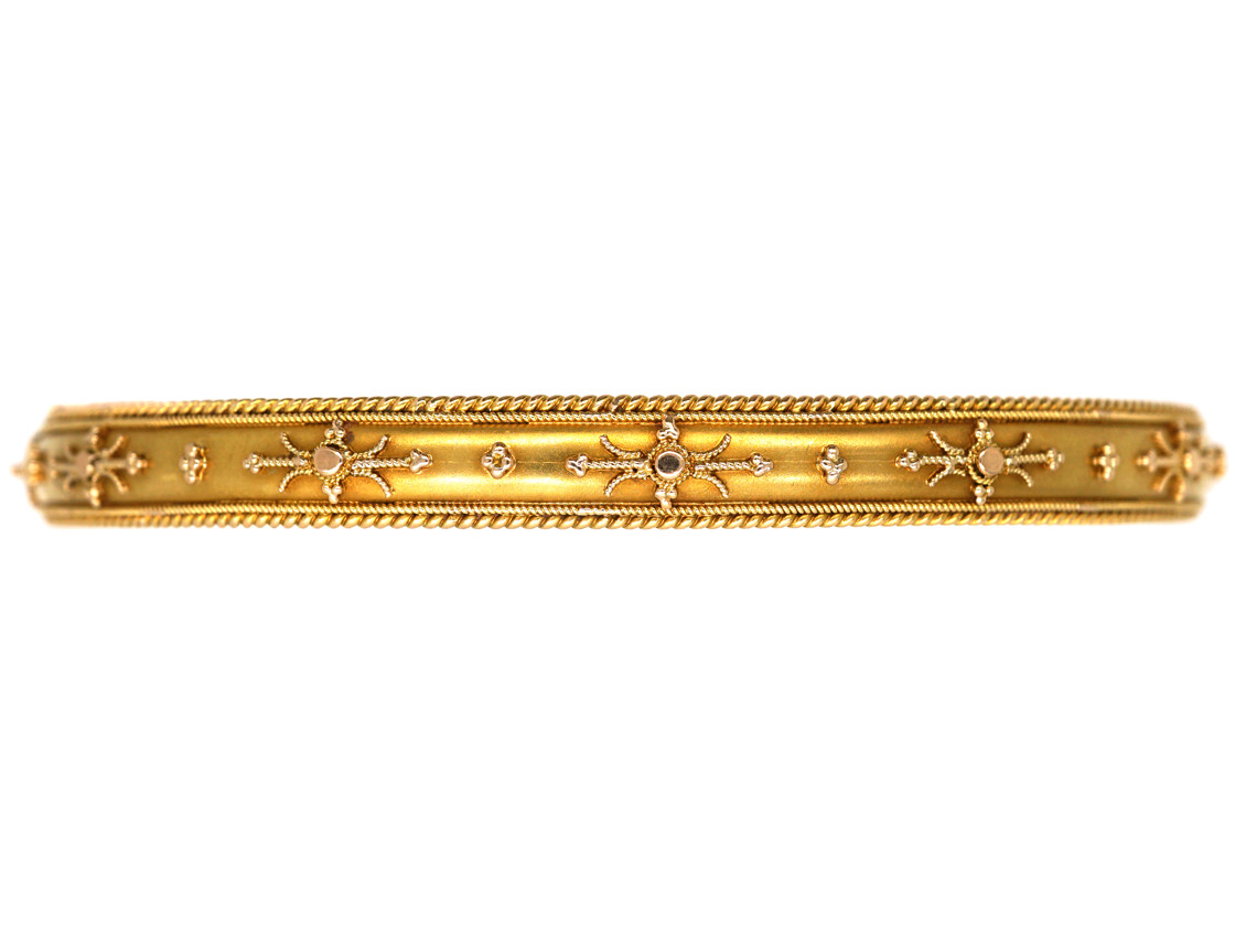 A narrow gold bangle-SOLD OUT main image 1