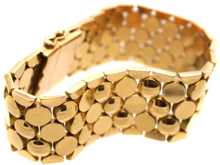 18ct Gold Articulated Bracelet