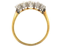 Art Deco 18ct Gold & Platinum Five Stone Diamond Ring