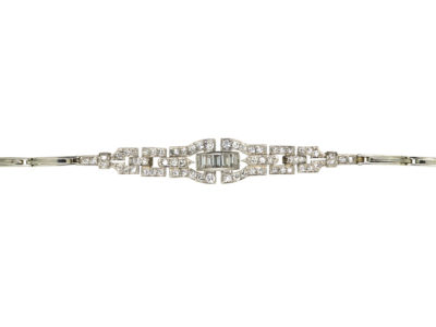 Art Deco Platinum & Diamond Bracelet