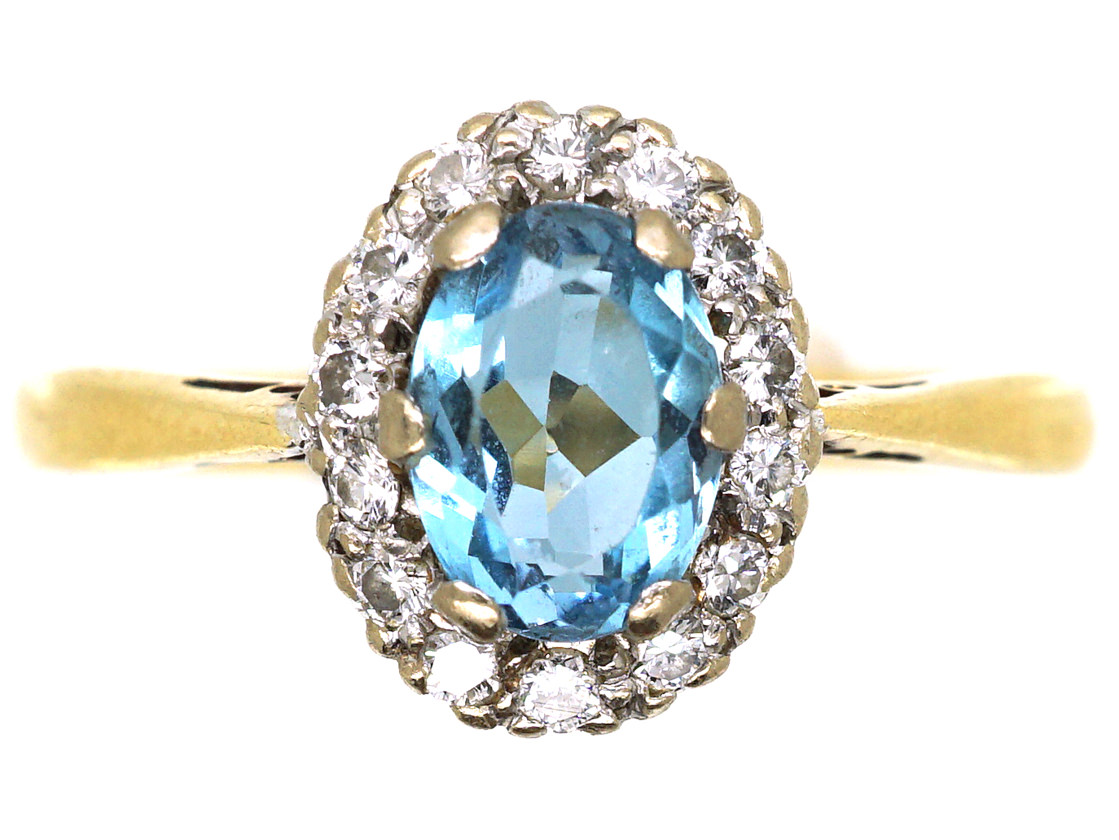 Aquamarine gold