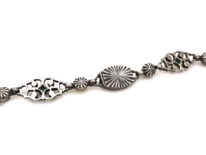 French 19th Century Silver & Paste Bracelet