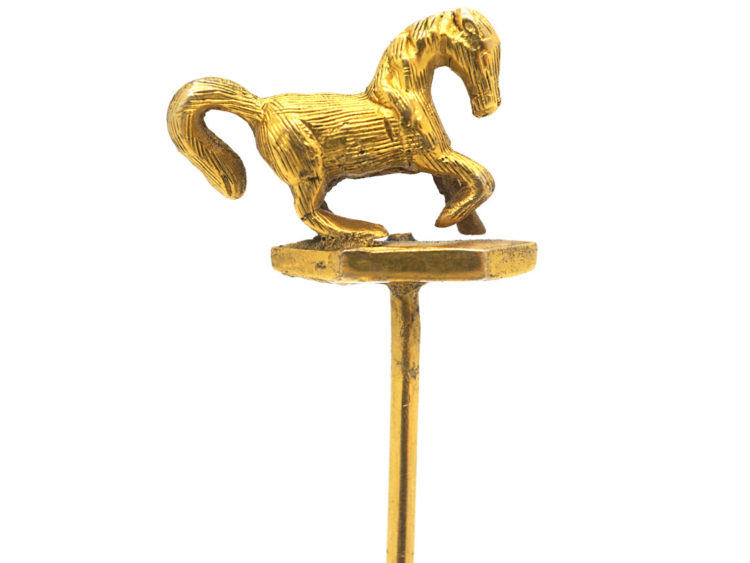 9ct Gold Horse Tie Pin