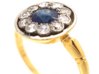 Edwardian Diamond & Sapphire Ring