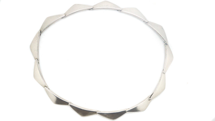 Silver Necklace by Hans Hansen Georg & Retailed by Georg Jensen