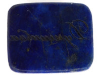 Victorian 18ct Gold & Lapis Lazuli Seal
