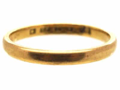 Art Deco 22ct Gold Wedding Band ????? Where is this