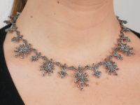 Silver & Marcasite Necklace