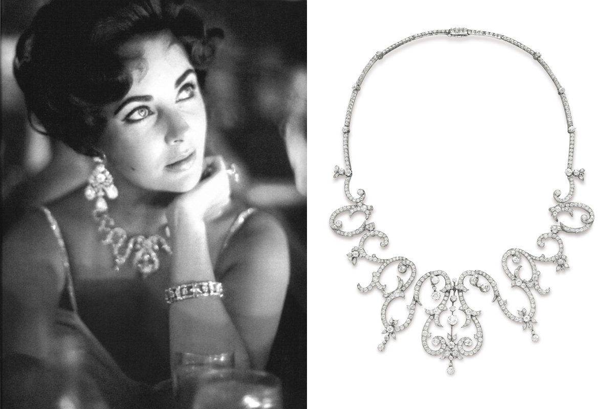 Elizabeth taylor black on sale diamond