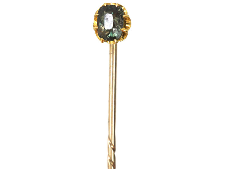 Edwardian Alexandrite Tie Pin