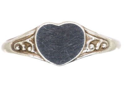 Silver Heart Ring