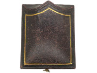 Victorian 18ct Gold Oval Locket in Original Case