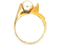 14ct Gold Birth of the Pearl Ring by Björn Weckström for Lapponnia