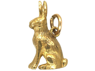 9ct Gold Bunny Charm