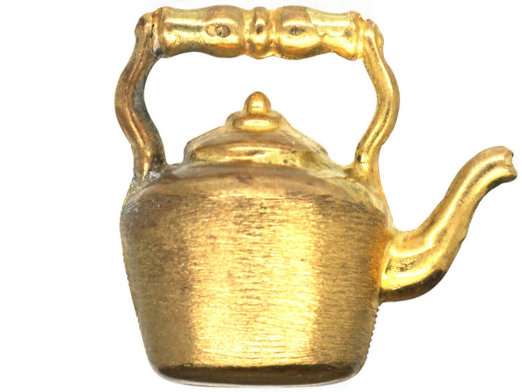 9ct Gold Kettle Charm