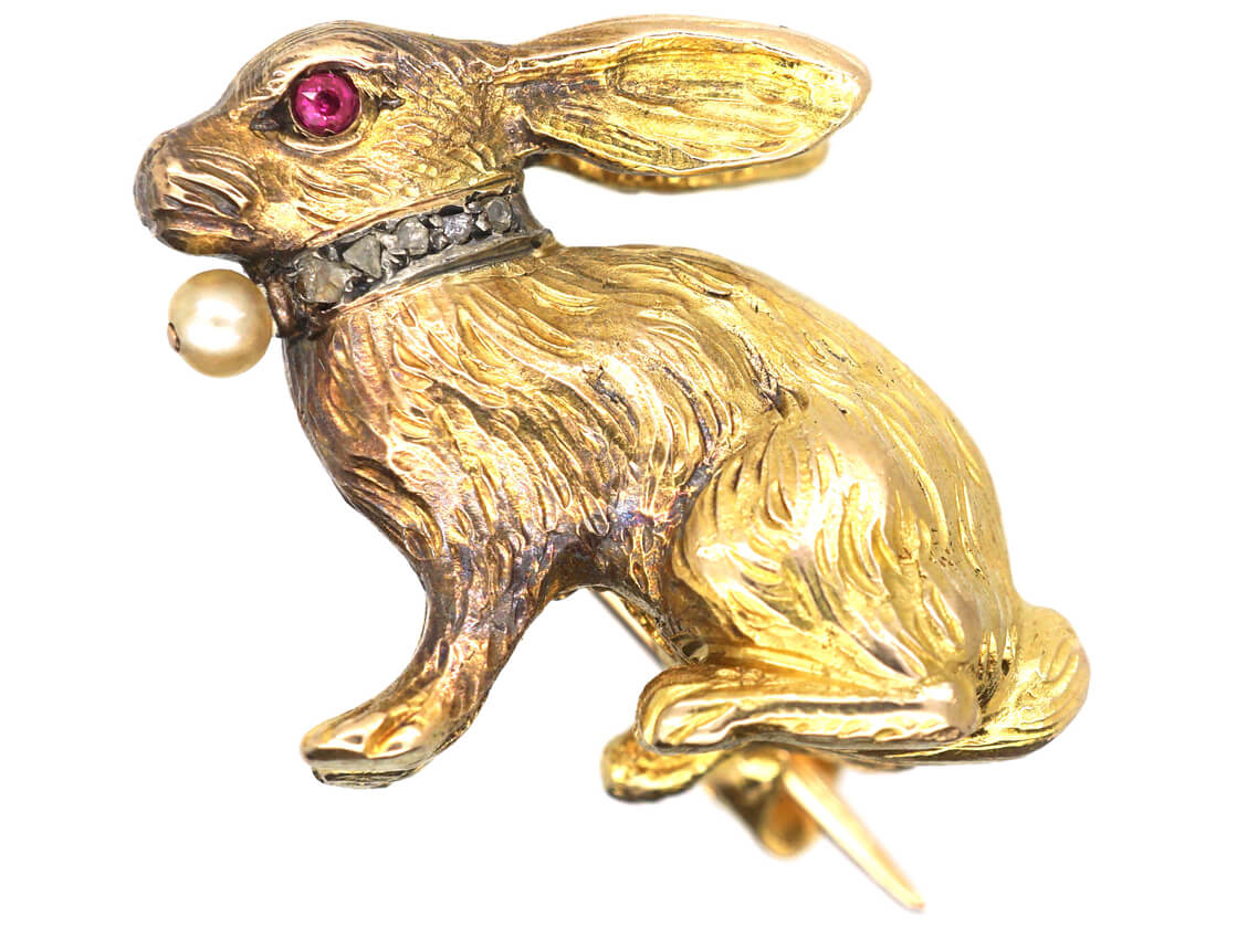 HARPO Rabbit Brooch ロンハーマンで購入 レディース