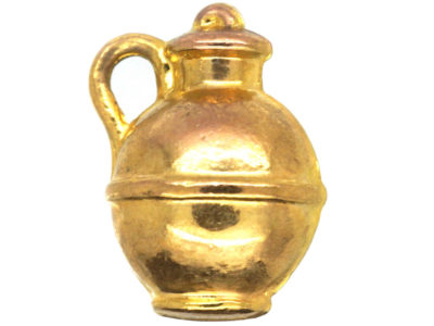9ct Gold Flagon Charm