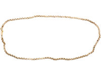 Victorian 9ct Rose Gold Belcher Chain