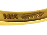 Art Deco 14ct Gold, Amethyst, Onyx & Diamond Ring
