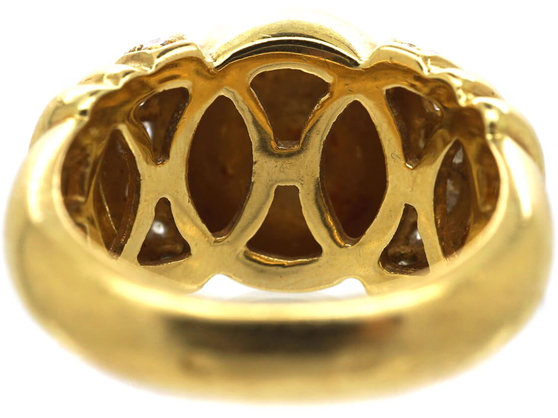 Vintage 18ct Gold & Diamond Ring by Boucheron (190N) | The Antique ...