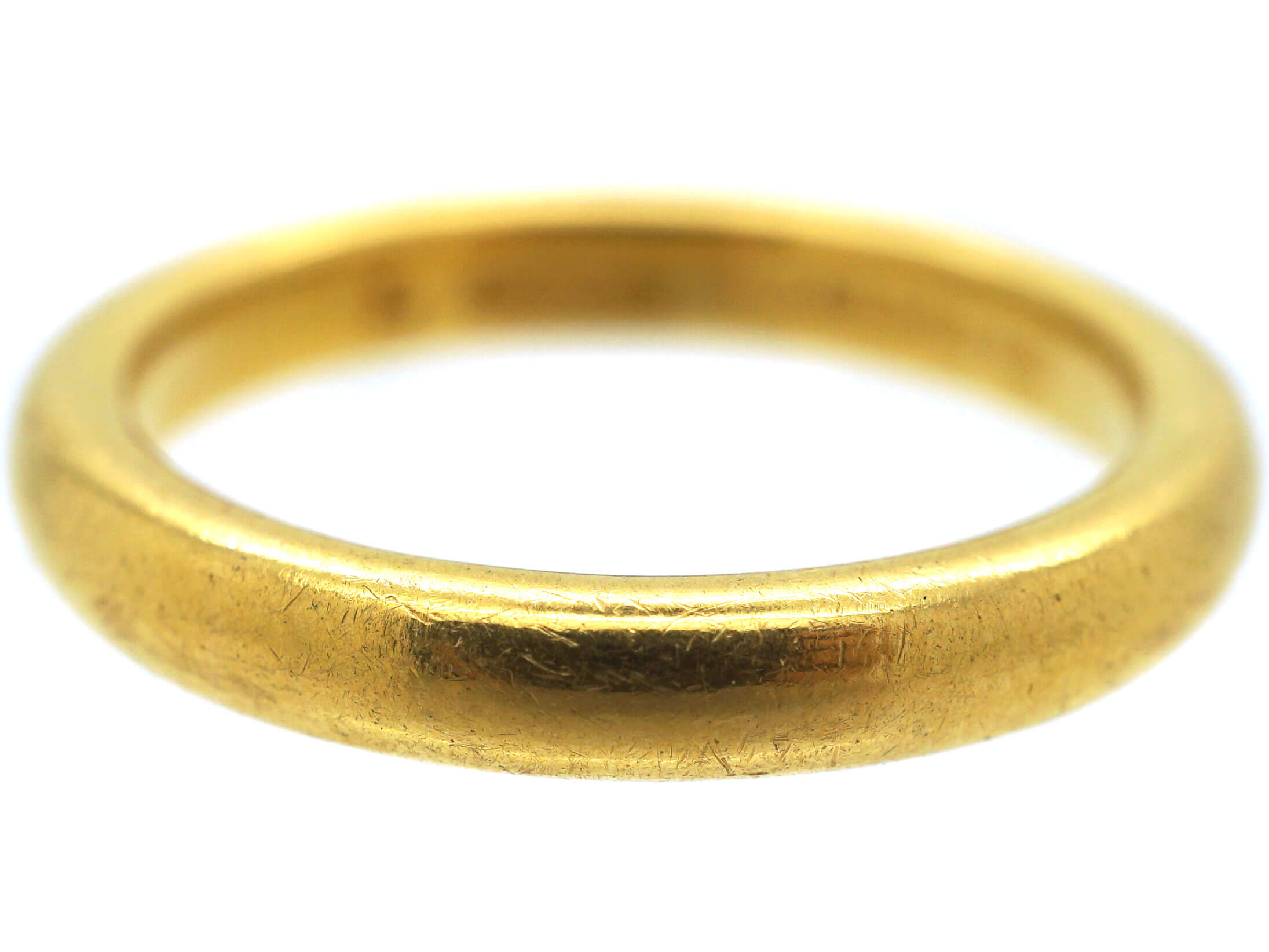 22ct Gold Wedding Ring (455N) | The Antique Jewellery Company