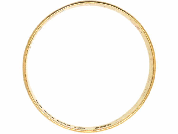 Edwardian 18ct Gold Wedding Ring