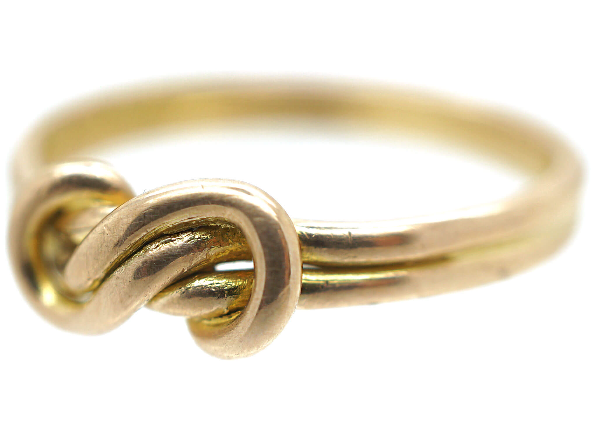 Edwardian 9ct Gold Knot Ring (271N) The Antique Jewellery Company