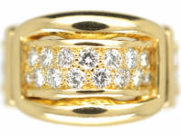 18ct Gold & Diamond Ring by Asprey of London