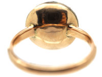 15ct Gold Rose Diamond Cluster Ring