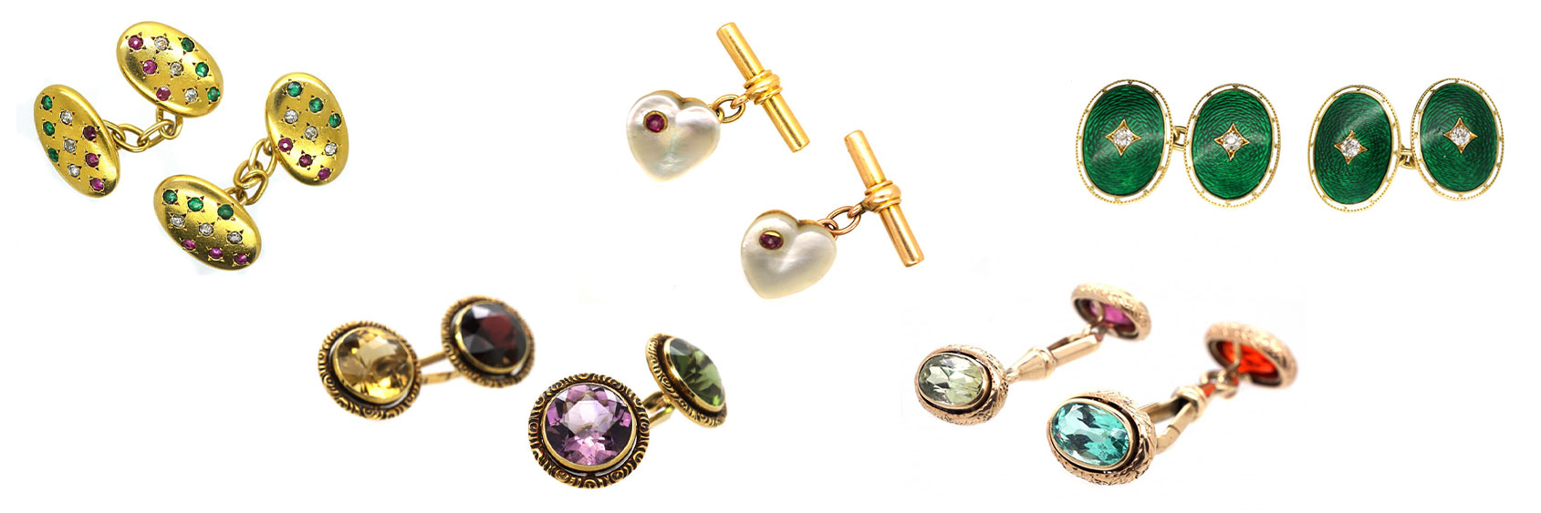 Edwardian cufflinks