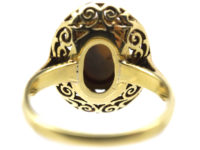 Art Nouveau 18ct Gold & Opal Ring