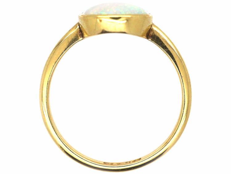 Edwardian 18ct Gold & Opal Ring