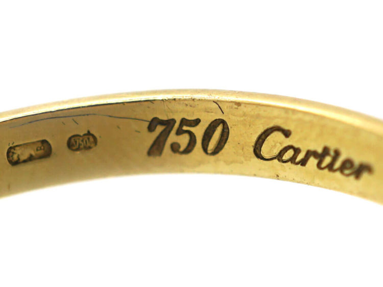 Cartier 18ct Gold Wedding Band