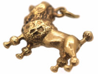 9ct Gold French Poodle Charm