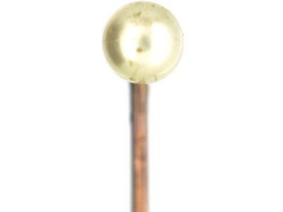 Edwardian Paste Pearl Tie Pin