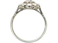 Platinum & Diamond Daisy Cluster Ring