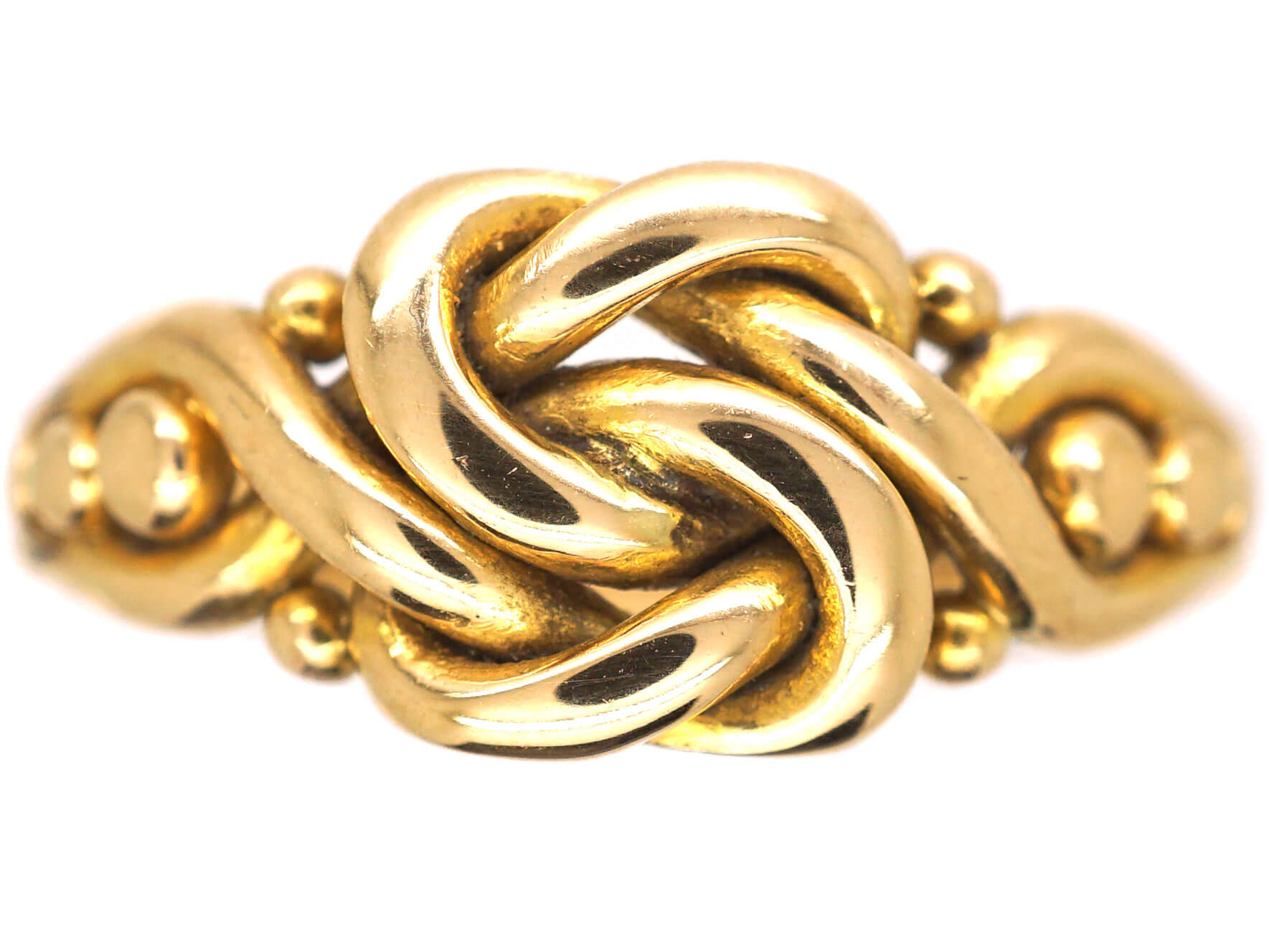 Edwardian 18ct Gold Knot Ring (473N) | The Antique Jewellery Company