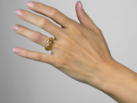 Victorian 18ct Gold Buckle Ring