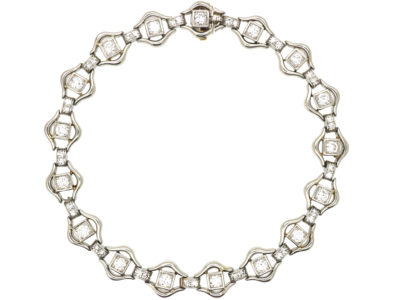 Art Deco Platinum & Diamond Bracelet