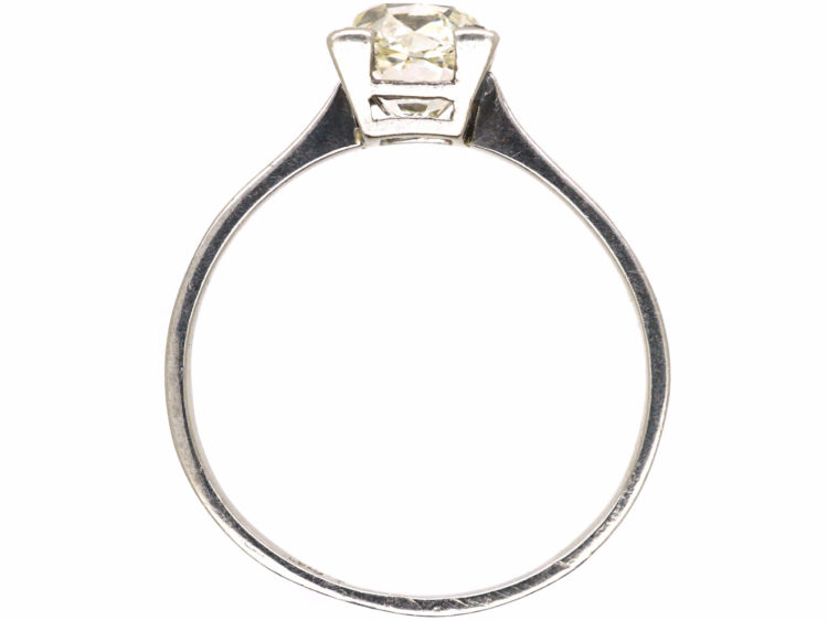 Art Deco Platinum& Diamond Solitaire Ring