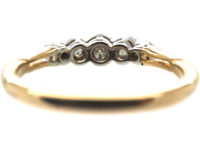 Edwardian 18ct Gold Five Stone Diamond Ring