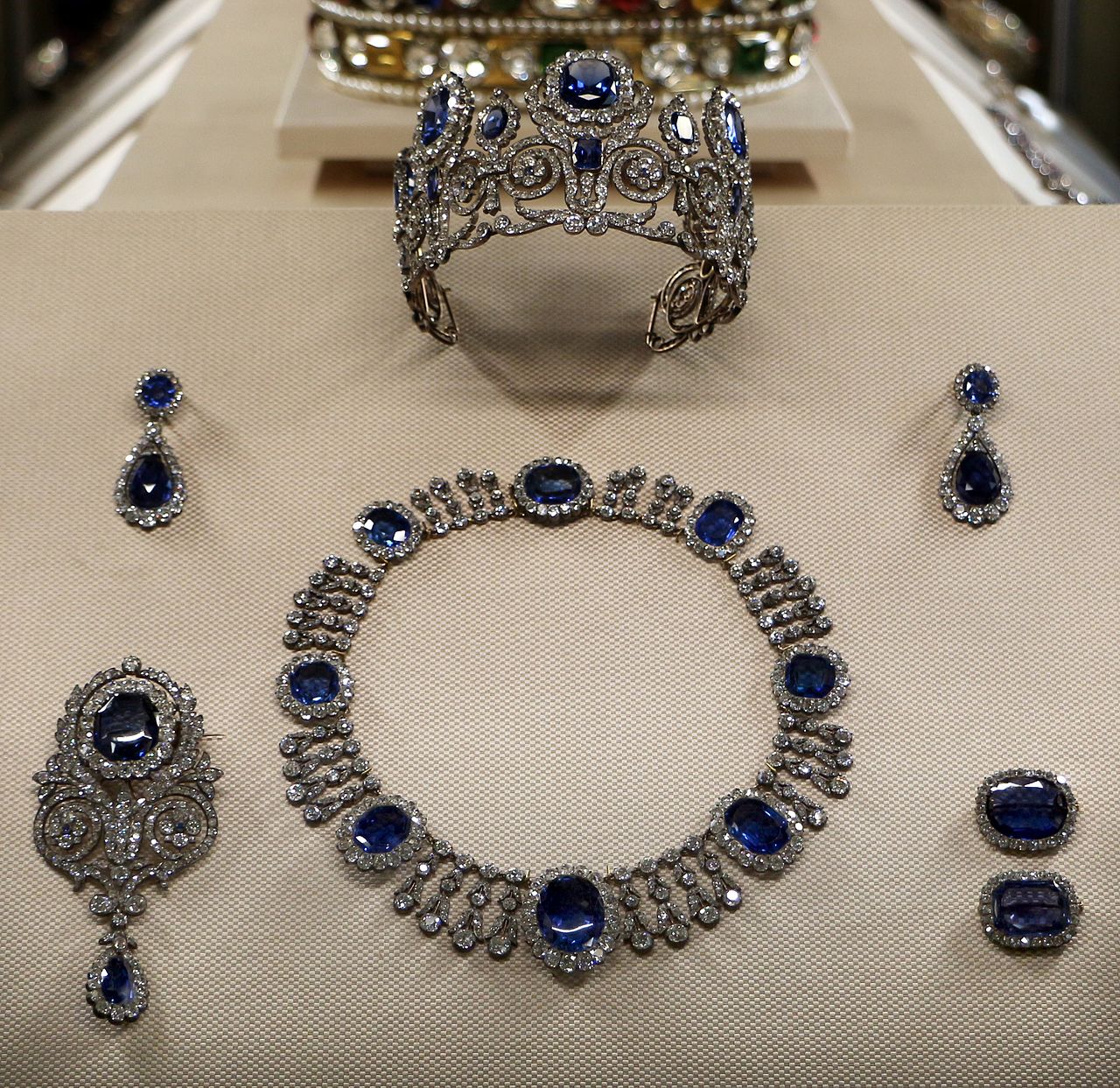 The Sapphire Parure of Queen Maria Amélie of France