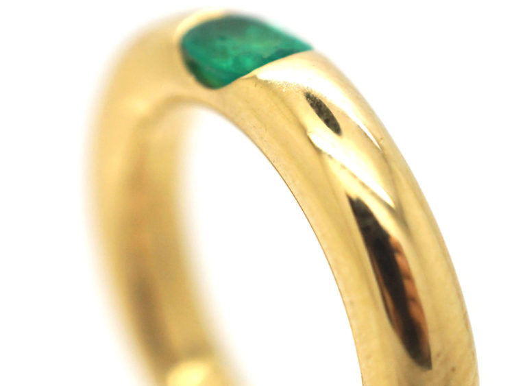 18ct Gold & Emerald Ring by Cartier