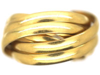 18ct Gold Six Band Russian Wedding Ring