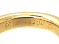 18ct Gold & Ruby Ellipse Ruby Band Ring by Cartier