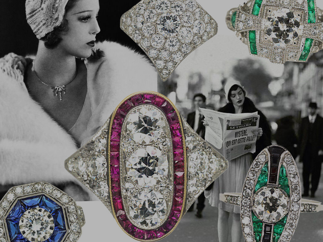 A Guide to Art Deco Jewellery | The Antique Jewellery Company